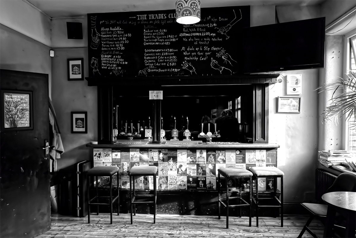 1st - Welcome to the Trades Club - Graham Bradshaw